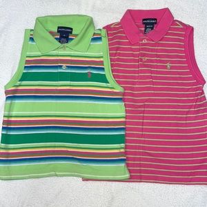 2-Ralph Lauren sleeveless tops size M